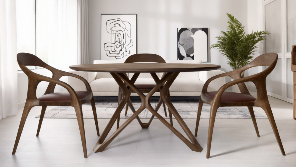 AURA Стол со столешницей из массива