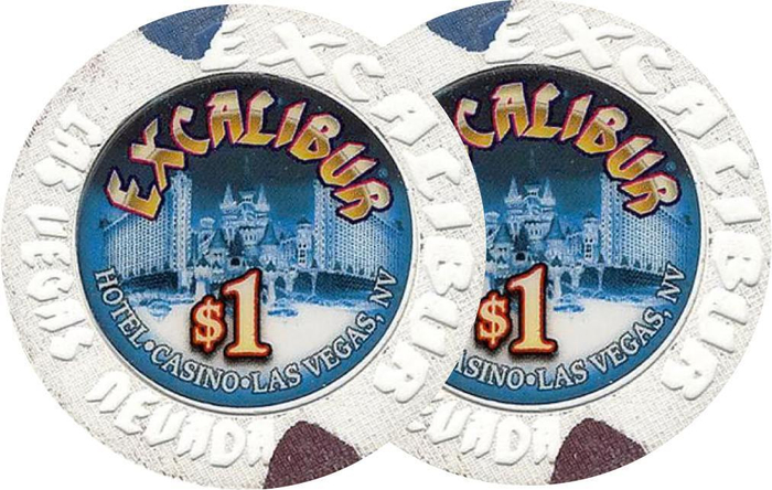 Excalibur Casino $1 Chip