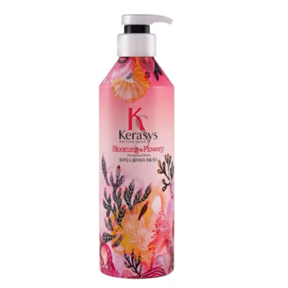 KeraSys Кондиционер парфюмированный «флер» - Blooming&amp;flowery parfumed rinse, 600мл