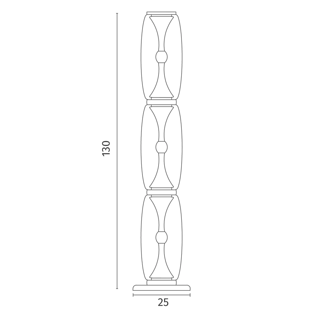 Торшер Divinare STERZO 1244/17 PN-60
