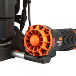Аккумуляторная воздуходувка бесщеточная WORX WG572Е 4Ач х1 BASECAMP 4 х1 коробка