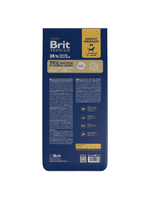 Сухой корм Brit Premium Adult Medium  для взрослых собак средних пород, 15+3 кг