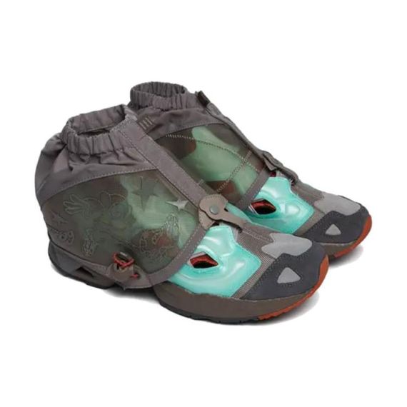 Reebok Instapump Fury - популярная коллекция обуви Серо-голубой мужской