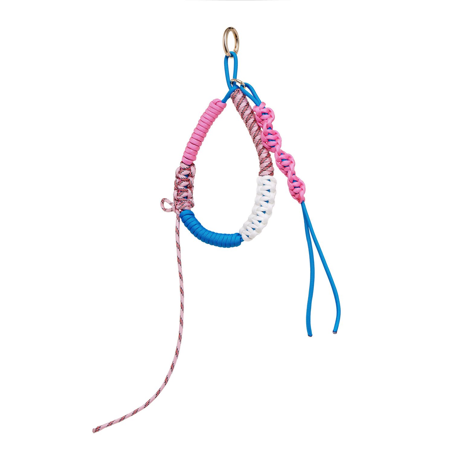 Подвеска на сумку Knitted Cutie Pink and Blue