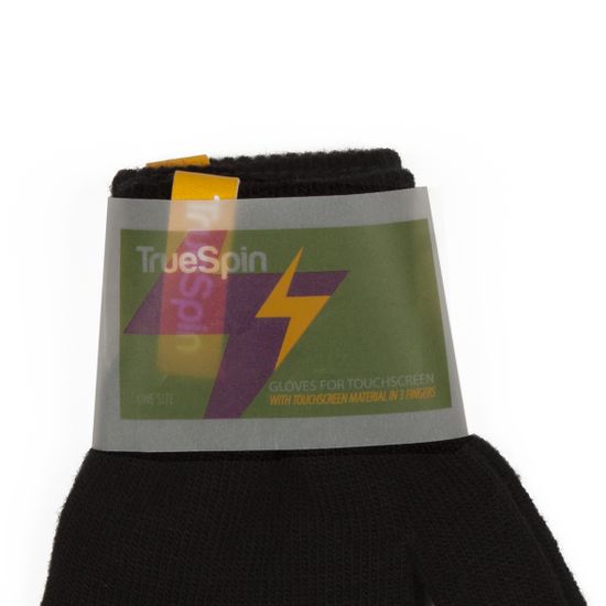 Перчатки TRUESPIN Touch Gloves Black O/S