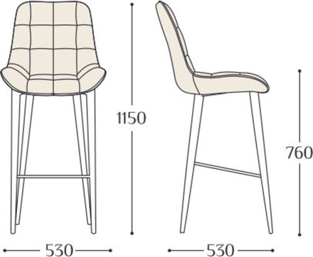 Стул Саваж барный