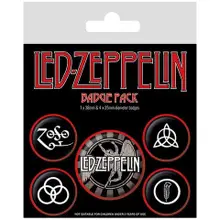 Набор значков Led Zeppelin