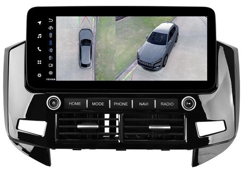 Магнитола для Mitsubishi Pajero 4 2006-2022 (без штатной КЗВ) - Teyes LUX ONE 360 монитор 12.3", Android 10, Быстрая, CarPlay, 4G SIM-слот, 4 камеры в комплекте