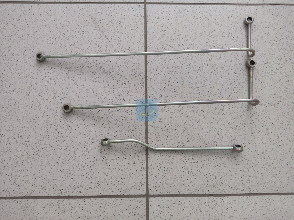 Трубки воздухопровода КПП с демультипликатором (к-т 3шт.) 238ВМ-1723080/81/82