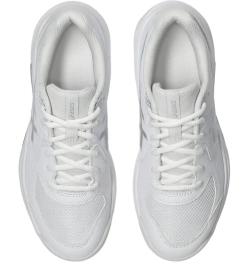 Женские Кроссовки теннисные Asics Gel-Dedicate 9 Clay - white/pure silver