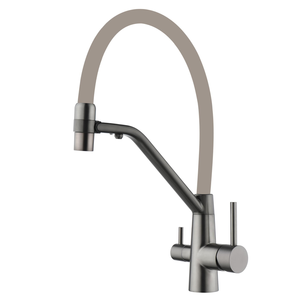 Смеситель для кухонной мойки под фильтр питьевой воды Fmark FS1462-Q12