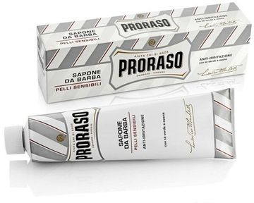 Крем для бритья Proraso, для чувствительной кожи, с зеленым чаем и овсом, 150 мл
