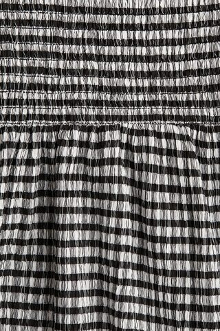H&M Топ на бретелях со сборками, черный