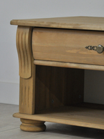 Тумба под телевизор Сюзанна, 180 см, с ящиками и полками, бейц