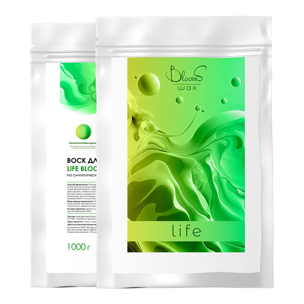 BLOOM'S воск пленочный LIFE 1 кг гранулы