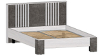 Марракеш Кровать 1400 Анкор светлый / Цемент темный