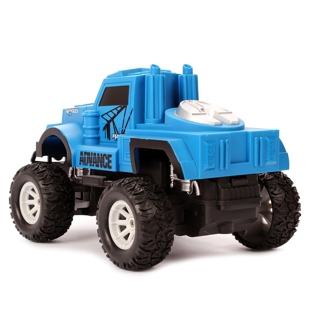 Машина на р/у Бигфут 2в1, доп.съемный корпус в комплекте, аккум., син, зел.870503