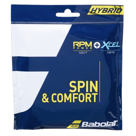 Струны для тенниса BABOLAT RPM POWER125 и XCEL 130 Сеты (1 натяжка) 12 м