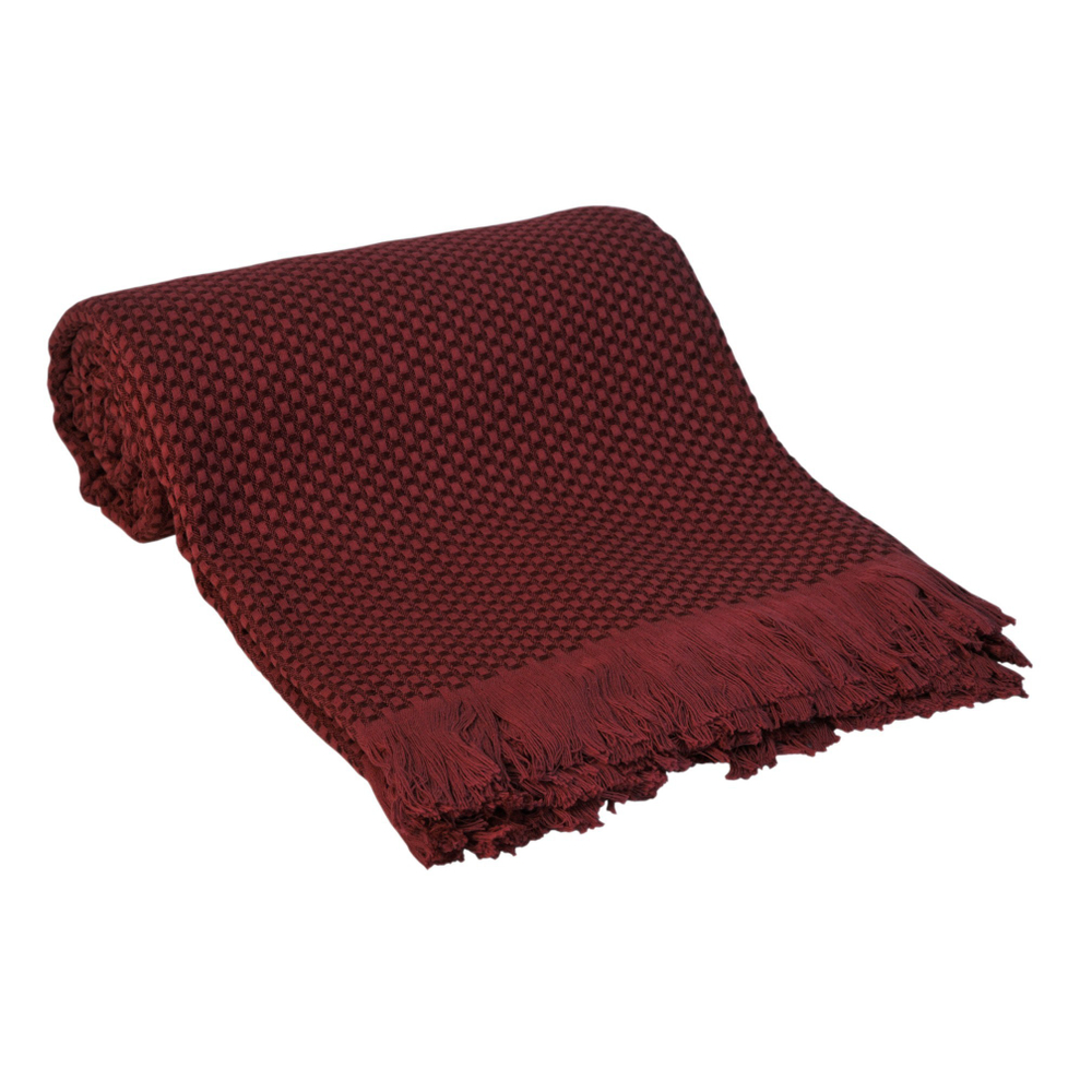 Плед-покрывало 240x250 Casual Avenue Fresno красный