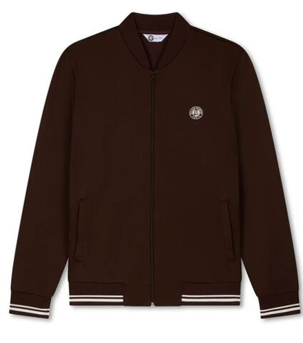 Куртка теннисная Roland Garros Heritage Taylor Teddy - chocolate