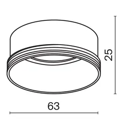 Декоративное кольцо для Фокус / Focus LED 20Вт Technical ringl-20-w