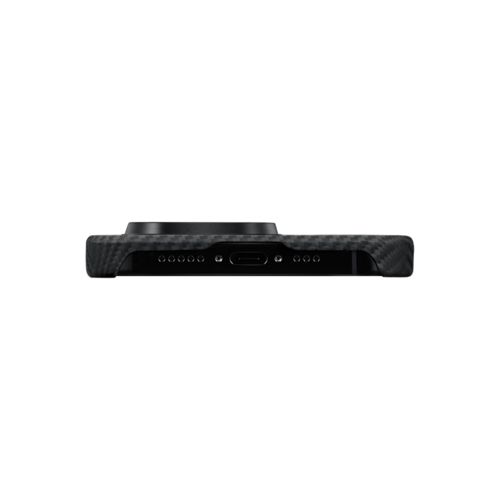 Чехол Pitaka MagEZ Case 4 для iPhone 15 Plus 600D Black/Grey (Twill)