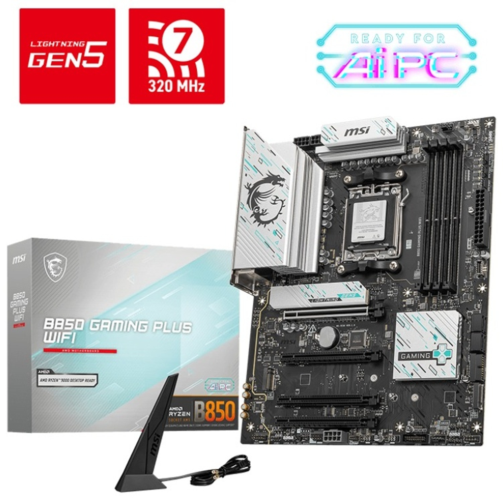 Материнская плата MSI B850 GAMING PLUS WIFI