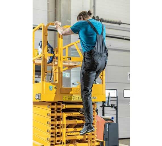 Полукомбинезон рабочий темно-серый WURNITZ Högert, арт. HT5K815