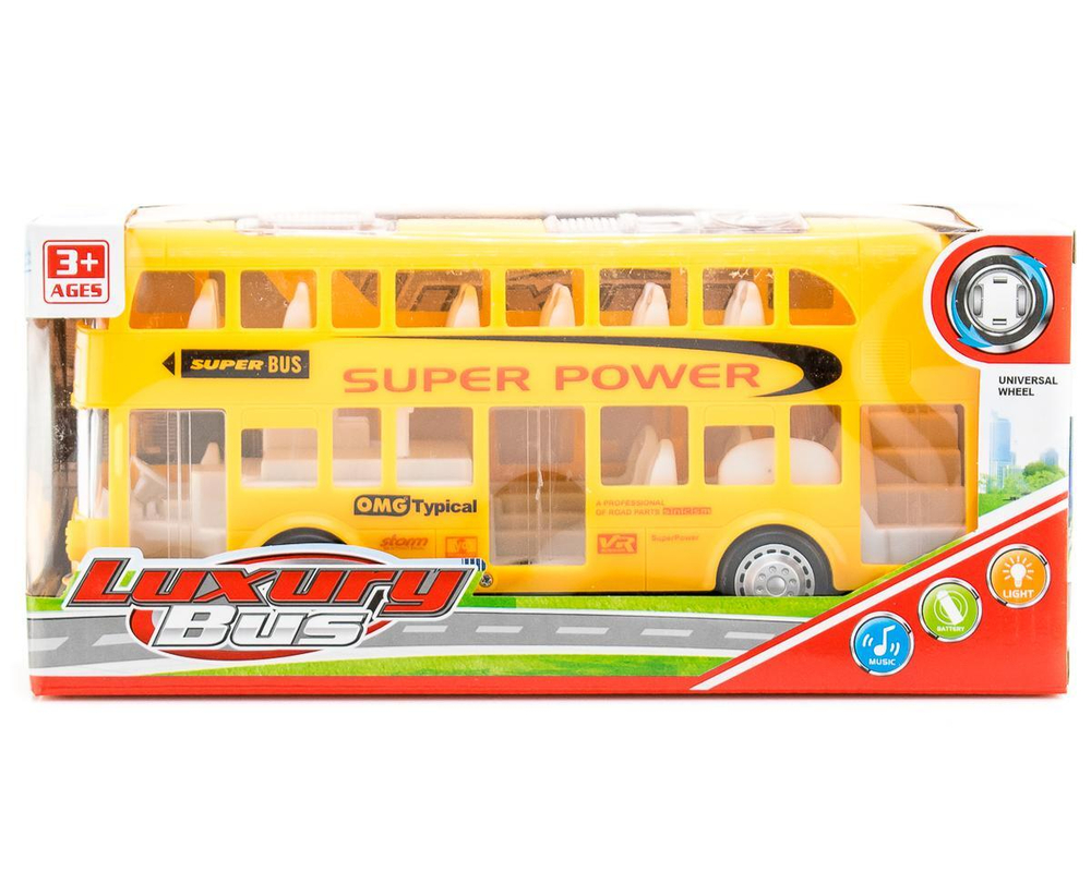 Автобус на бат., коробка 038-3A