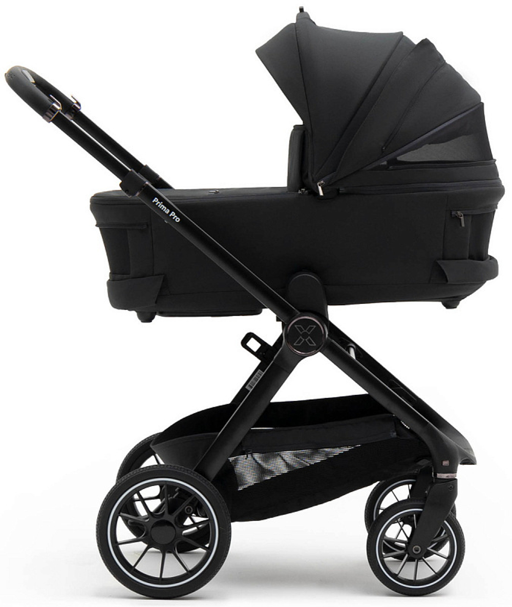 Коляска Agex Prima Pro 3 в 1 с автокреслом i-Team Black APA657 Midnight Grey (Темно-серый)