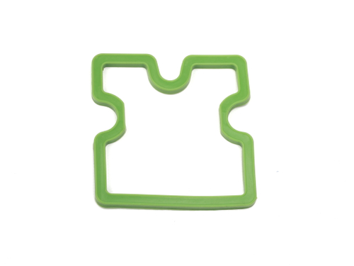 Прокладка клапанной крышки КАМАЗ ЕВРО-4 под газовое оборудование, зелёный силикон (Балаково)