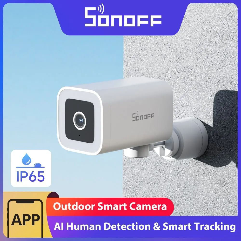 Уличная поворотная IP-Камера SONOFF CAM-B1P