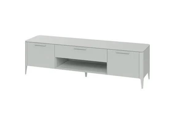 Тумба Type под ТВ ширина 200 см (светло-серый)