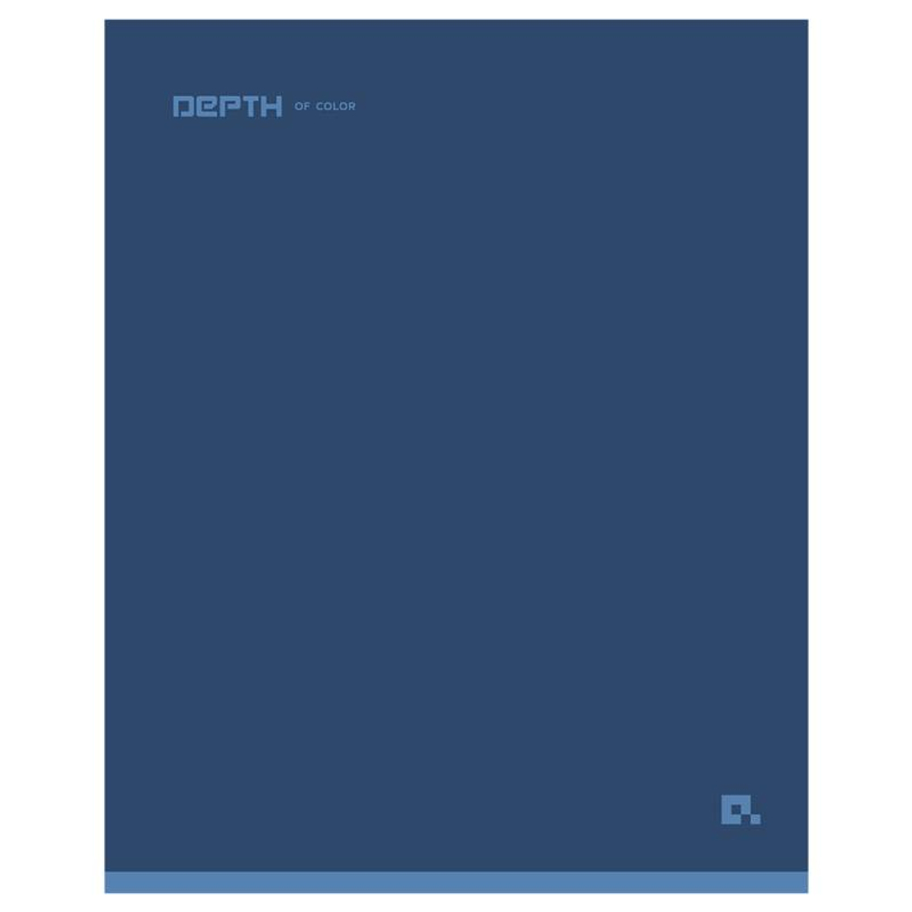 Тетрадь общая BG "Monocolor. Blue", А5, 48 листов в клетку, soft-touch ламинация,на скрепке