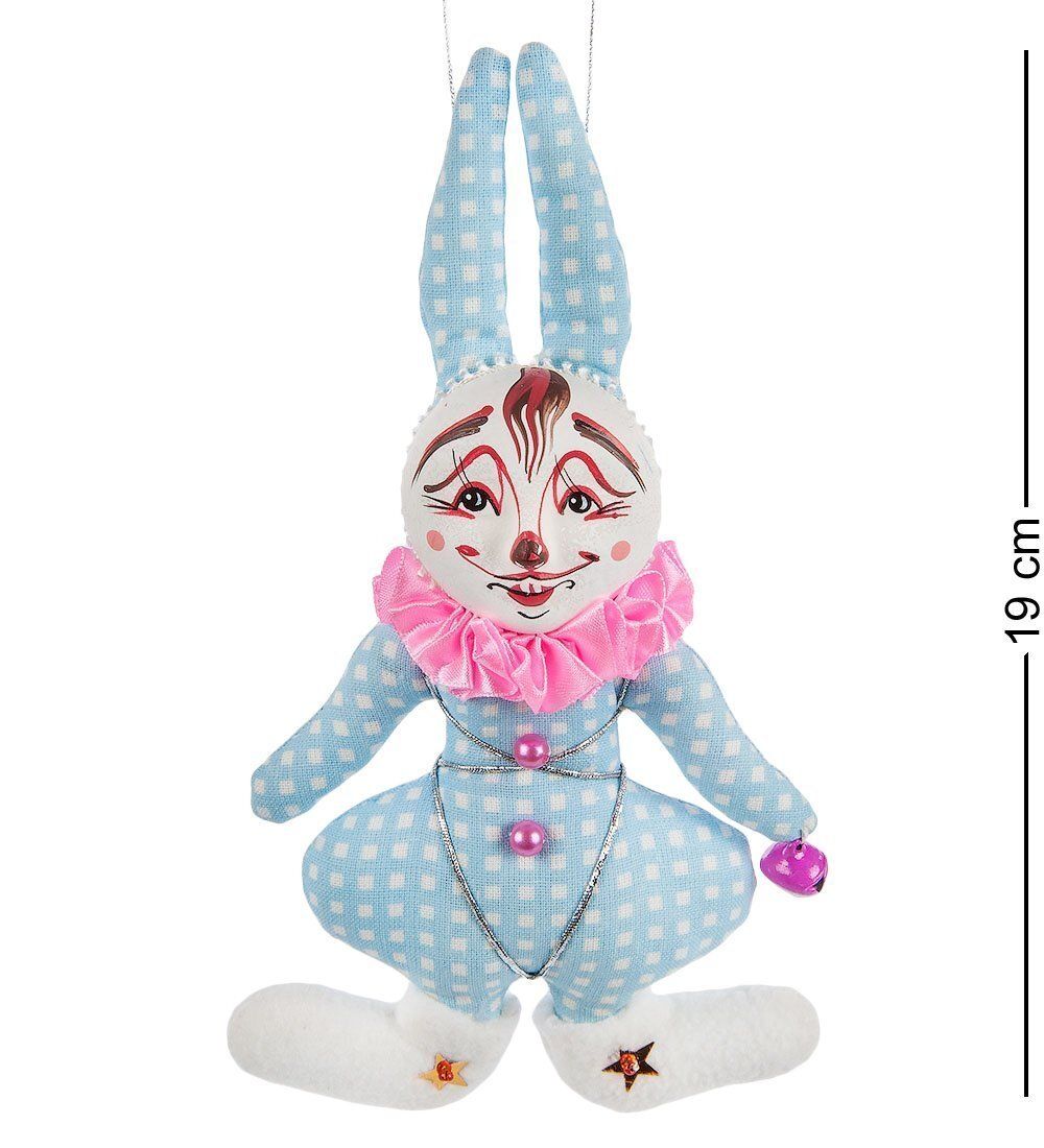 РусКукла RK-458/3 Кукла подвесная «Кролик в валенках»