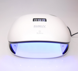 Лампа для маникюра SUNUV 4S черная ОРИГИНАЛ, 36 кварц. диодов