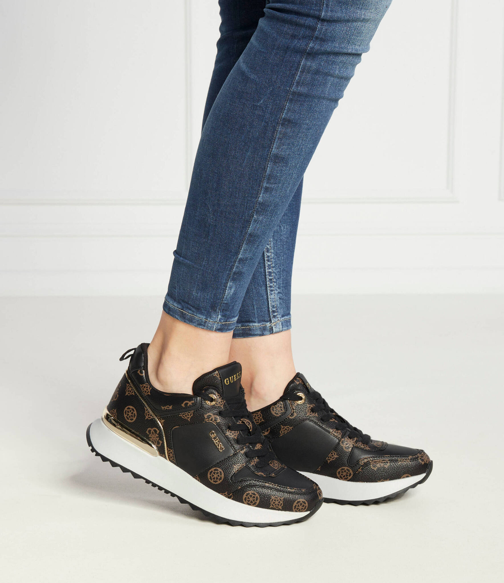 Кроссовки Guess - коричневый(FL8DDY FAL12)