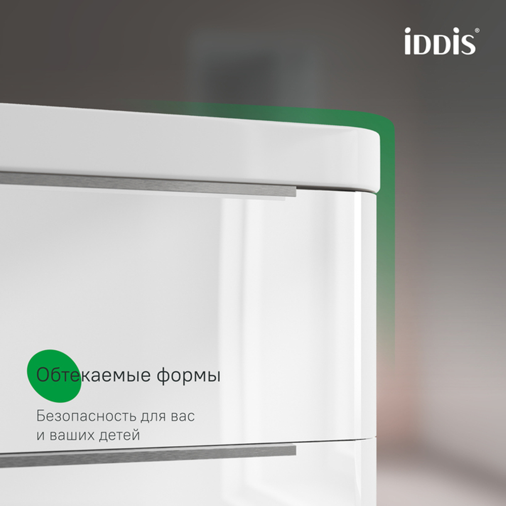 Тумба подвесная IDDIS Cloud X, 100 см, белый, CLX10W0i95