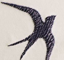 Наволочка 70х70 Bovi Ласточки Португалия фрагмент