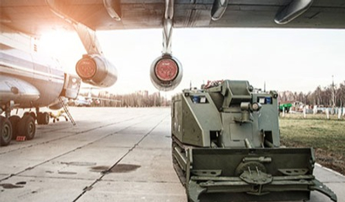 Робототехнический боевой комплекс пожаротушения