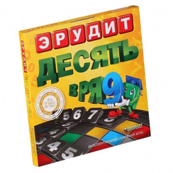 Настольная игра Эрудит Десять в ряд