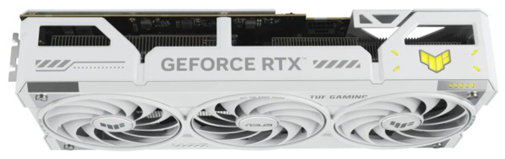 Видеокарта ASUS GeForce RTX 5070 TI TUF GAMING OC WHITE (TUF-RTX5070TI-O16G-WHITEGAMING)