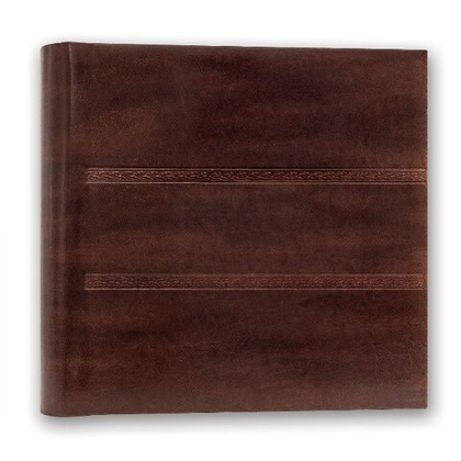 ZEP SKY53 30x30/80 крем.стр.MATRIMONIO MARRONE кожа Италия (коричневый) ф/альбом