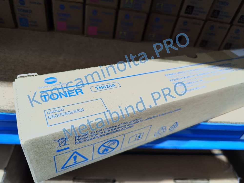 Тонер TN-628K Konica Minolta оригинальный черный AC79050