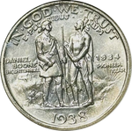 50 центов Daniel Boone 1938 S