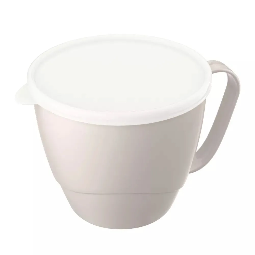 Контейнер-кружка для бульона 0,75л (светло-бежевый)