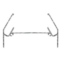 Профиль ЭРА TR-1PTR-RMP-SET2 для монтажа однофазного шинопровода в натяжной потолок 2 метра 2 шт | Однофазный шинопровод и аксессуары