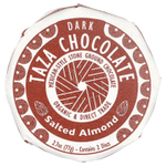 Taza Chocolate, темный шоколад, с соленым миндалем, 2 шт., 77 г (2,7 унции)