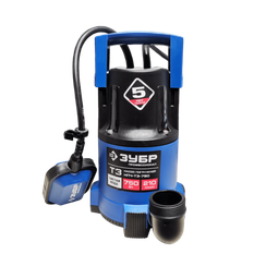 Погружной дренажный насос для чистой воды ЗУБР ПРОФЕССИОНАЛ НПЧ-Т3-750