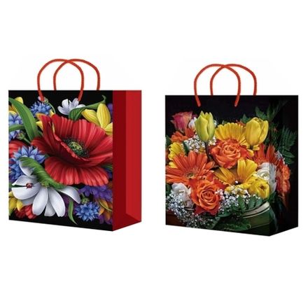 Пакеты подарочные бумажные 41х56+24см XXL939-940 (1/40шт)